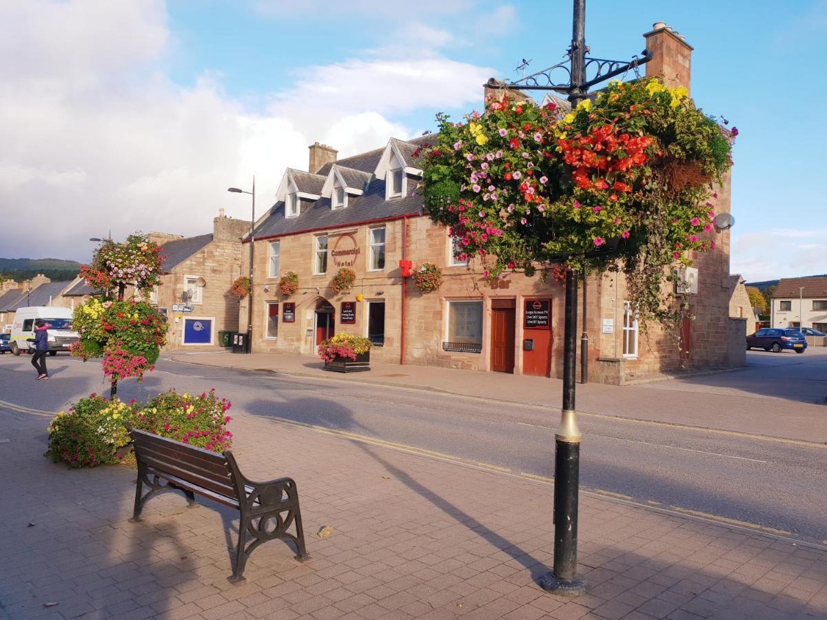 Commercial Hotel Alness Exterior foto